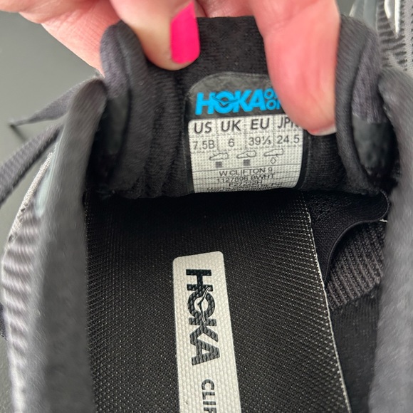 Clifton 9 running Black/white - Picture 5 of 6